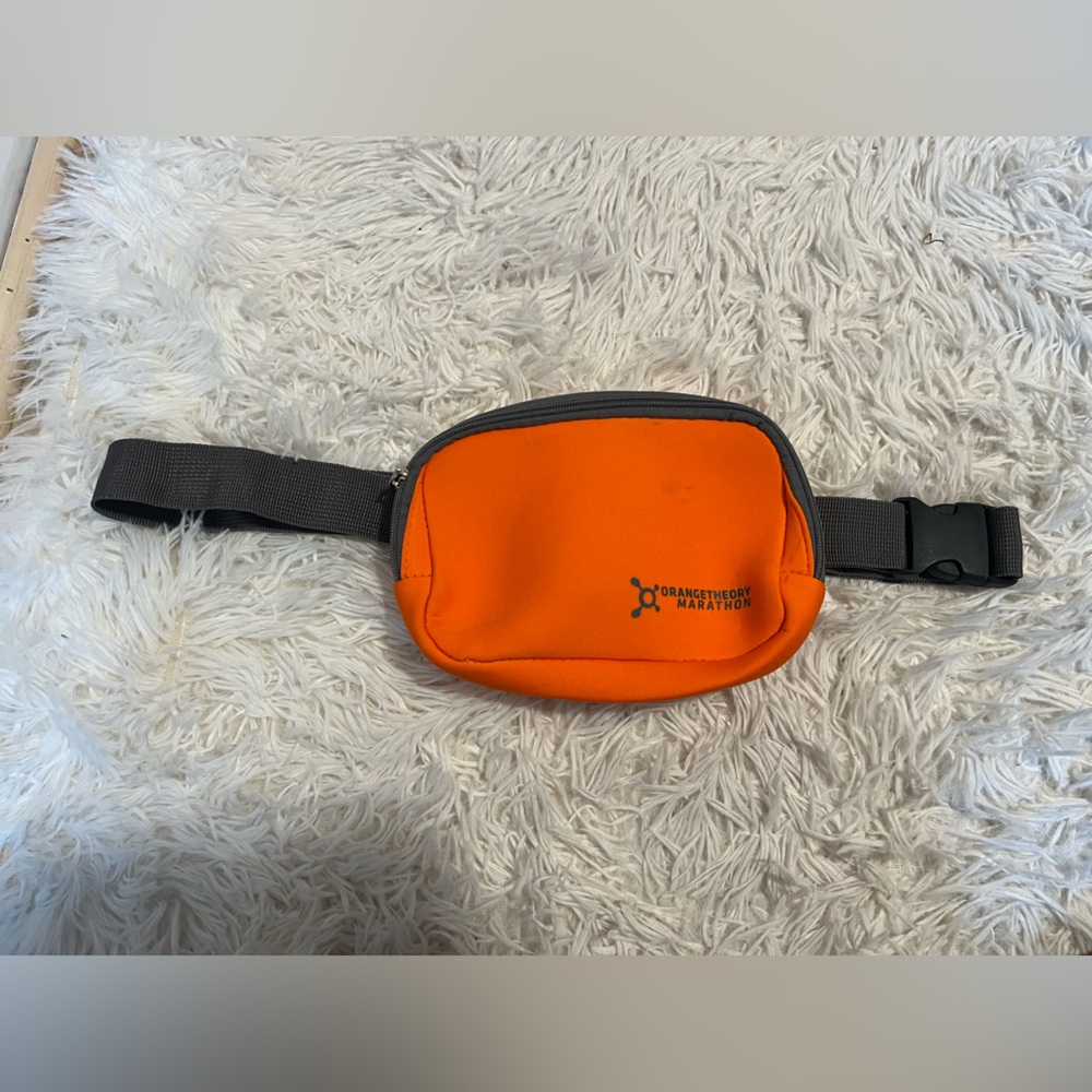 5 FOR 5-- Orange Theory Fitness OTF Marathon Month orange belt bag